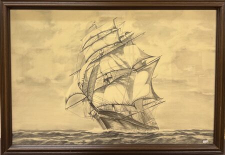 Clipper Ship – Original Pencil