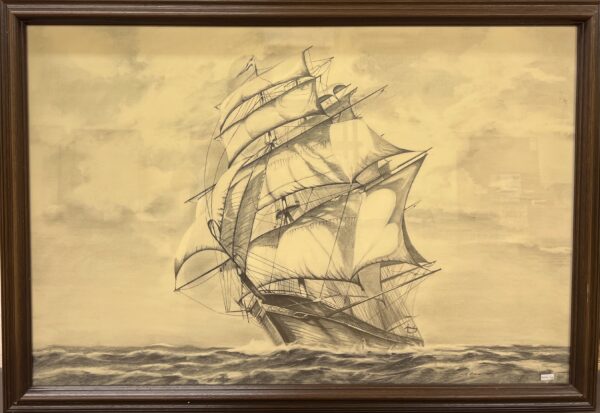 Clipper Ship – Original Pencil